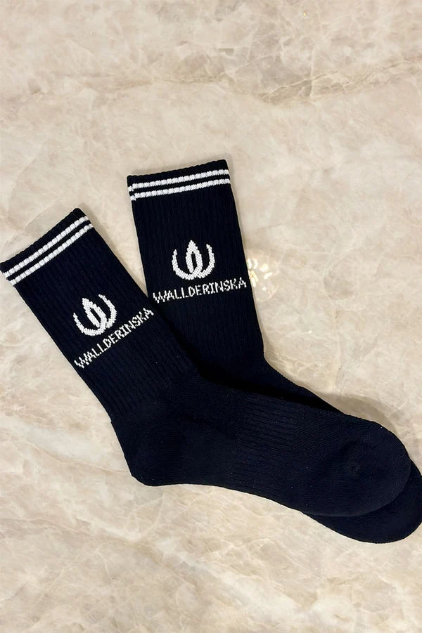 W-crew Sock Black