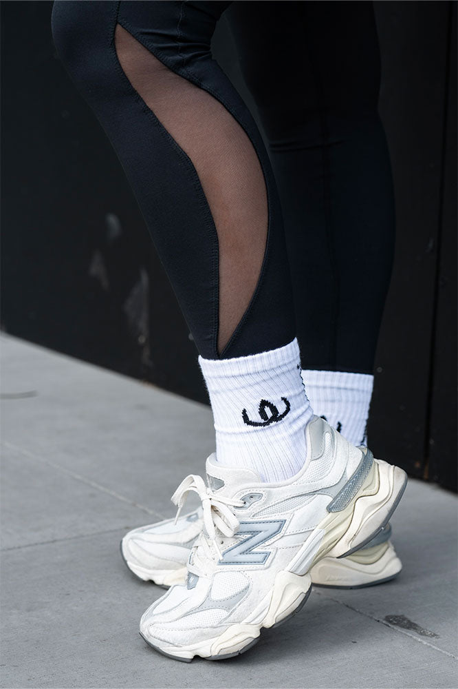 W-crew Sock White