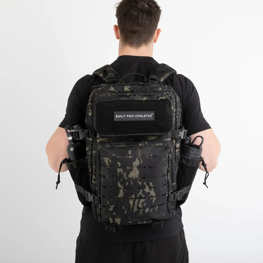 Large Black Camo 45l Hero 3.0  Black Camo