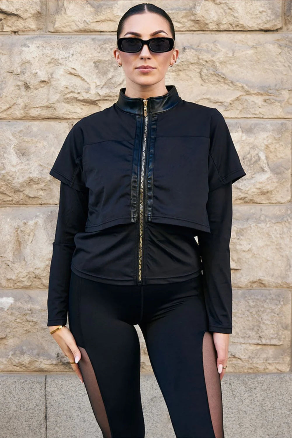 Edge Jacket Gold Zip