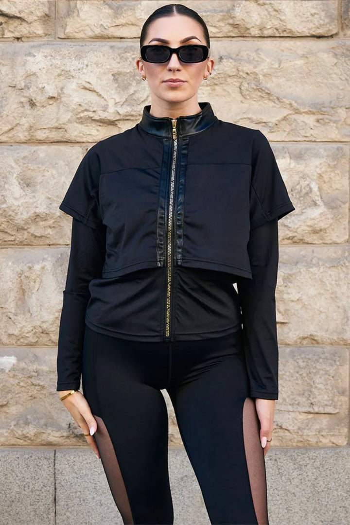Edge Jacket Gold Zip