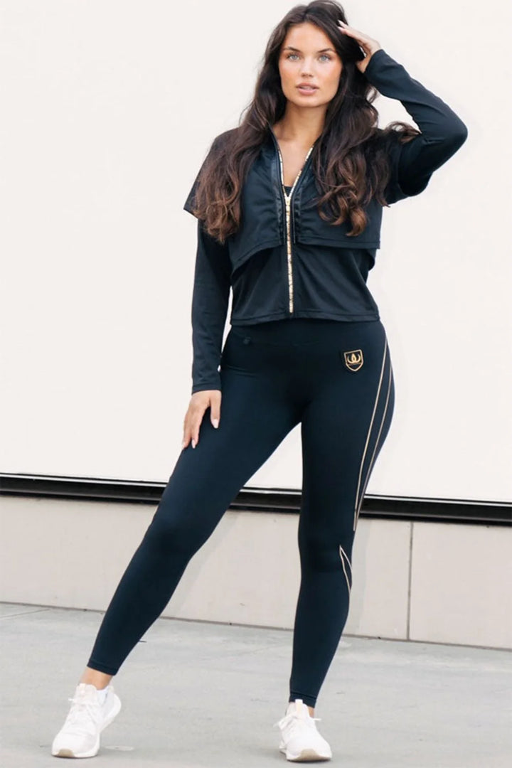 Edge Jacket Gold Zip
