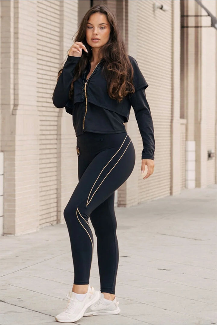 Edge Jacket Gold Zip