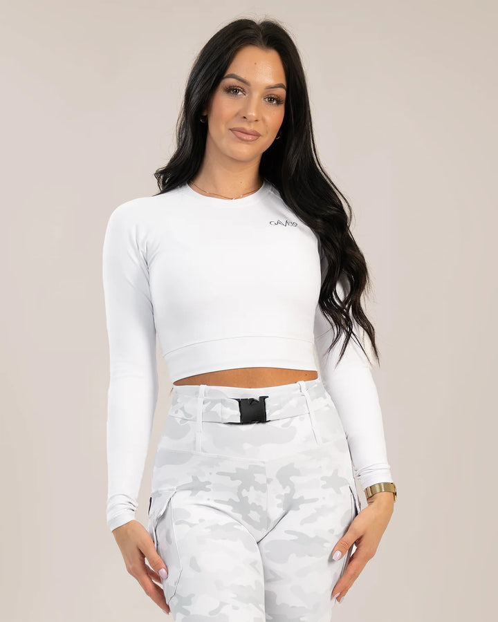 Cropped Long Sleeve Frost