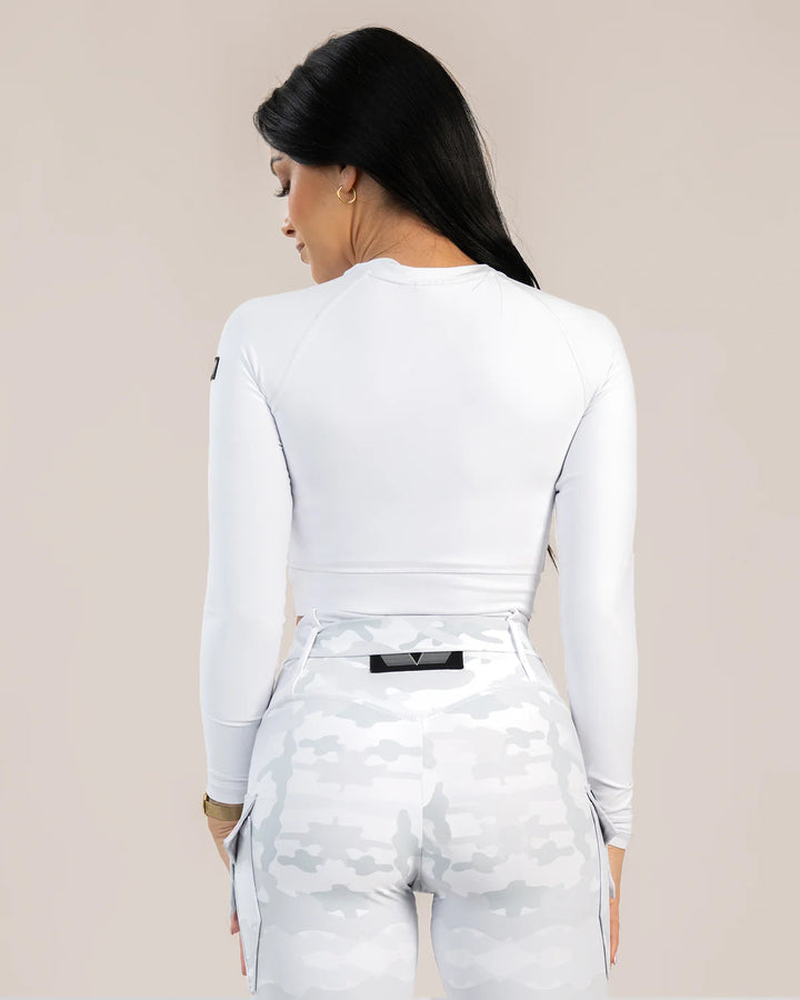Cropped Long Sleeve Frost
