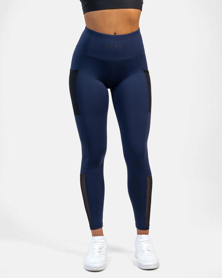 Empower Pocket Tights Blue
