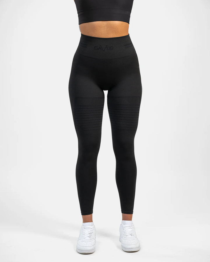 Seamless Signature Tights Black