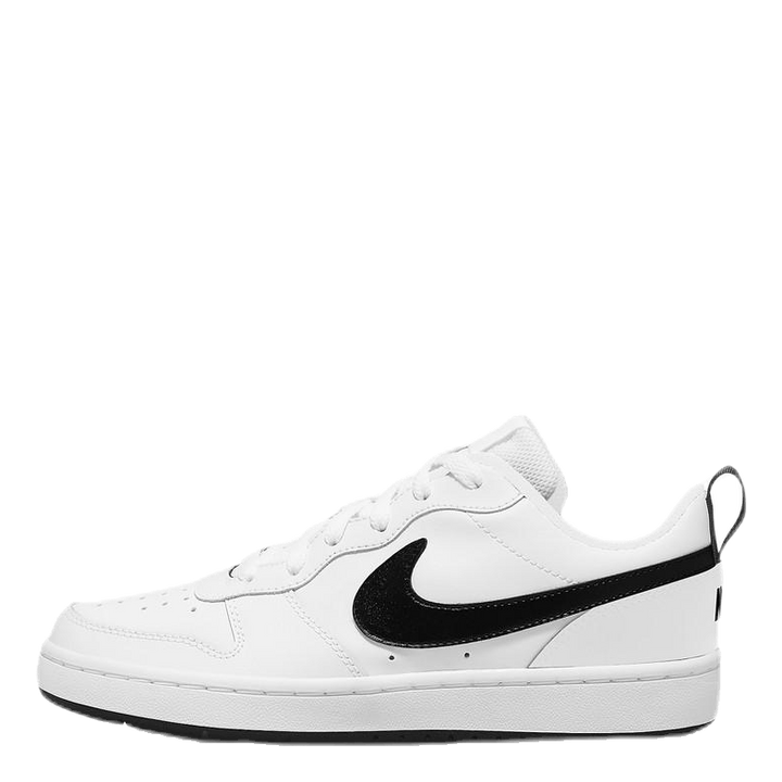 Court Borough Low 2 Big Kids' Shoes WHITE/BLACK