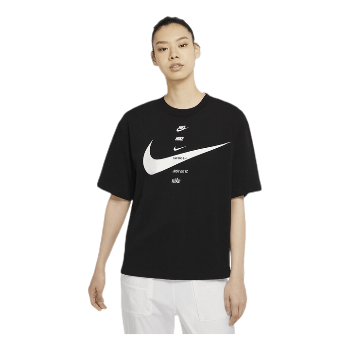 Nsw Swsh Top Ss White/Black