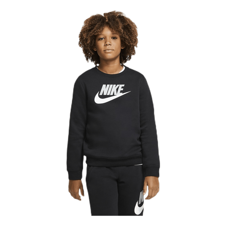 Sportswear Club Fleece Big Kids' (Boys') Crew BLACK