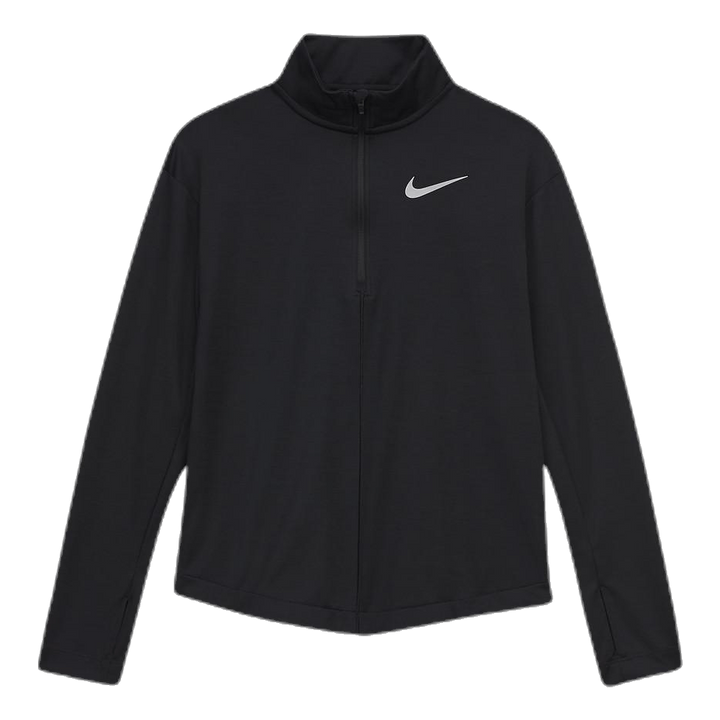 Half Zip Running Junior Black