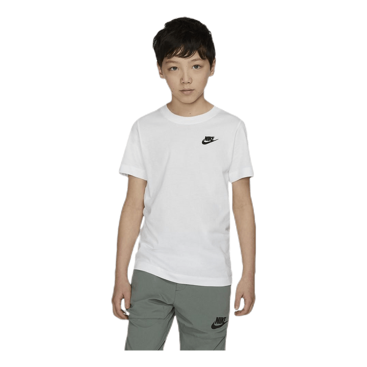 Sportswear Big Kids' T-Shirt WHITE/BLACK