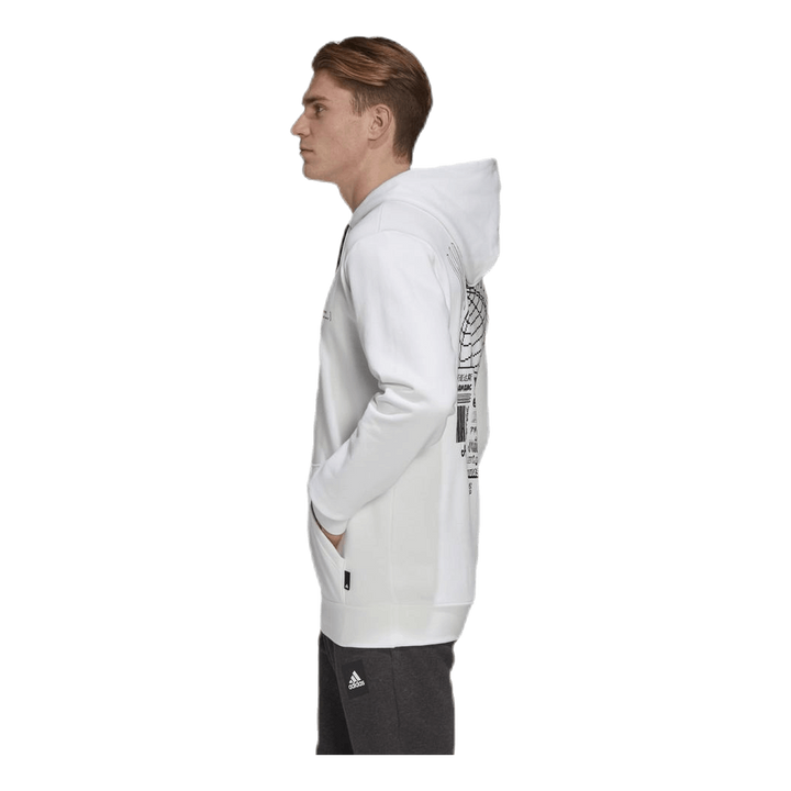 Pack Po Hood White/Black