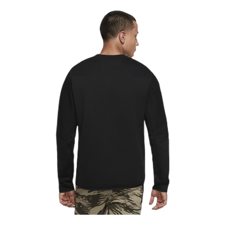 Sportswear Tech Fleece Men's Crew Sweatshirt BLACK/BLACK