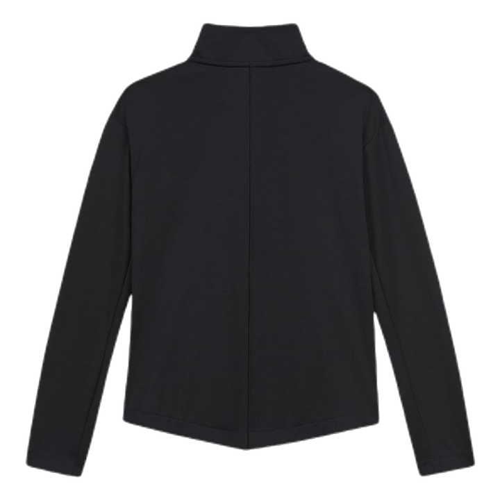 Half Zip Running Junior Black