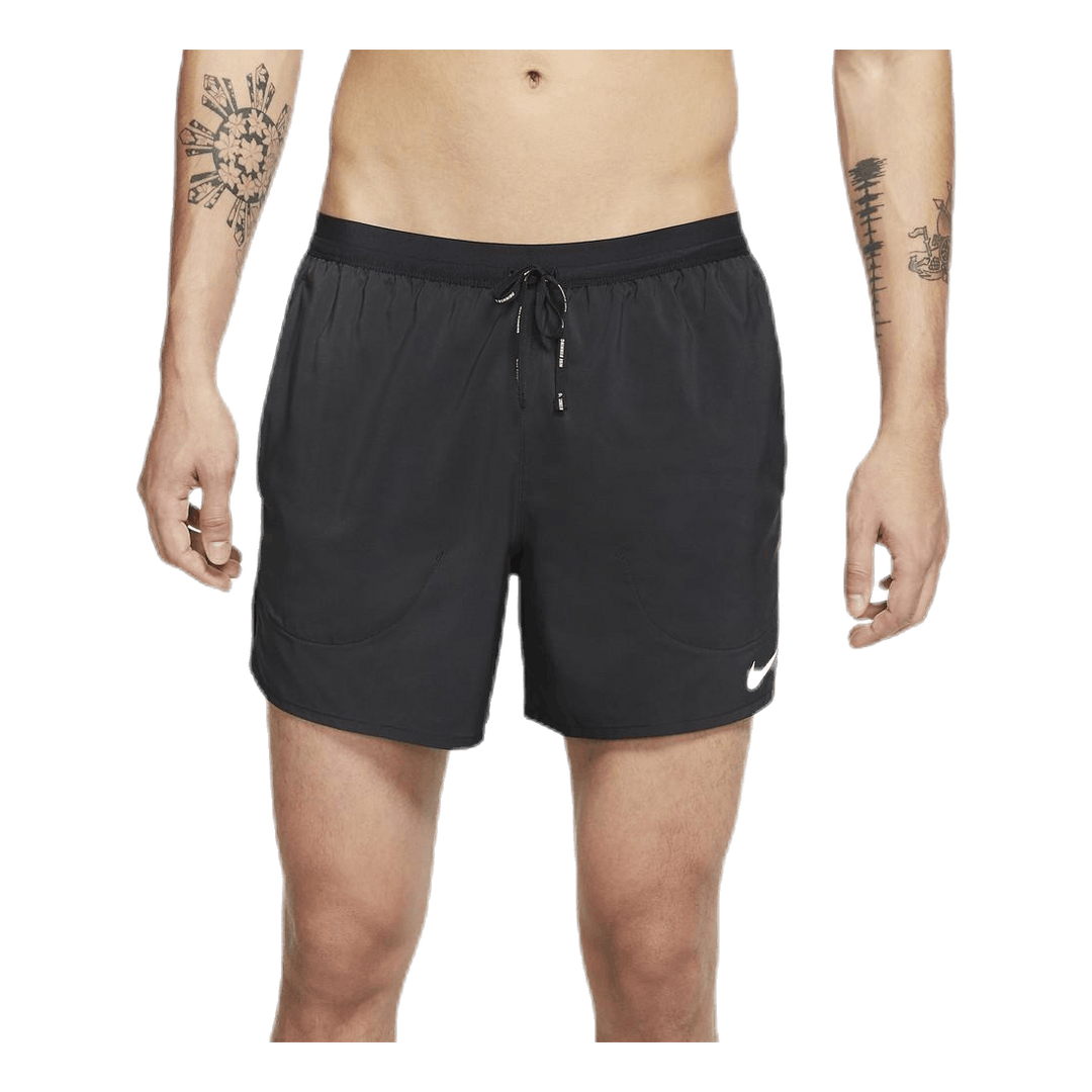 Flex Stride 5" Brief Short Black/Silver