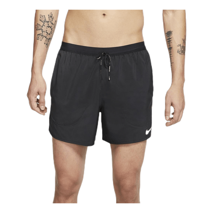 Flex Stride 5" Brief Short Black/Silver