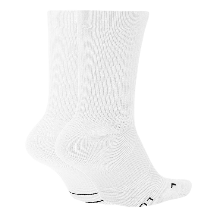 Multiplier Crew Sock (2 Pairs) WHITE/BLACK