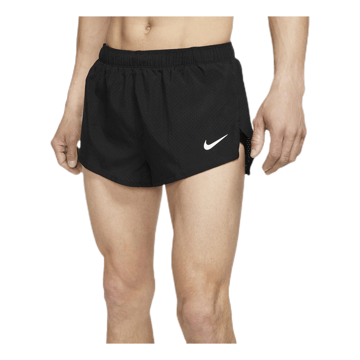 Fast Men's 2" Running Shorts BLACK/REFLECTIVE SILV