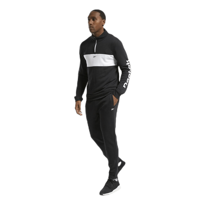 Training Essentials Linear Logo Tracksuit Black