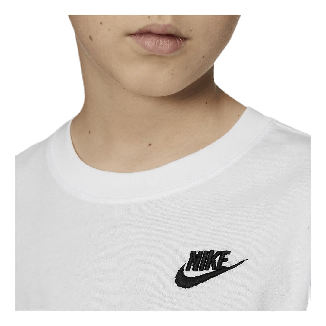 Sportswear Big Kids' T-Shirt WHITE/BLACK