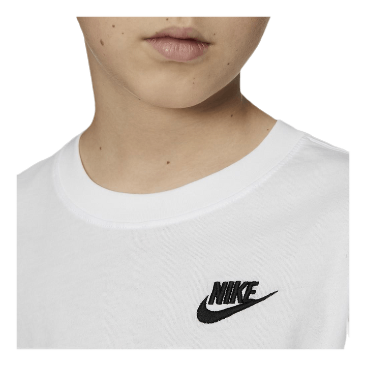 Sportswear Big Kids' T-Shirt WHITE/BLACK