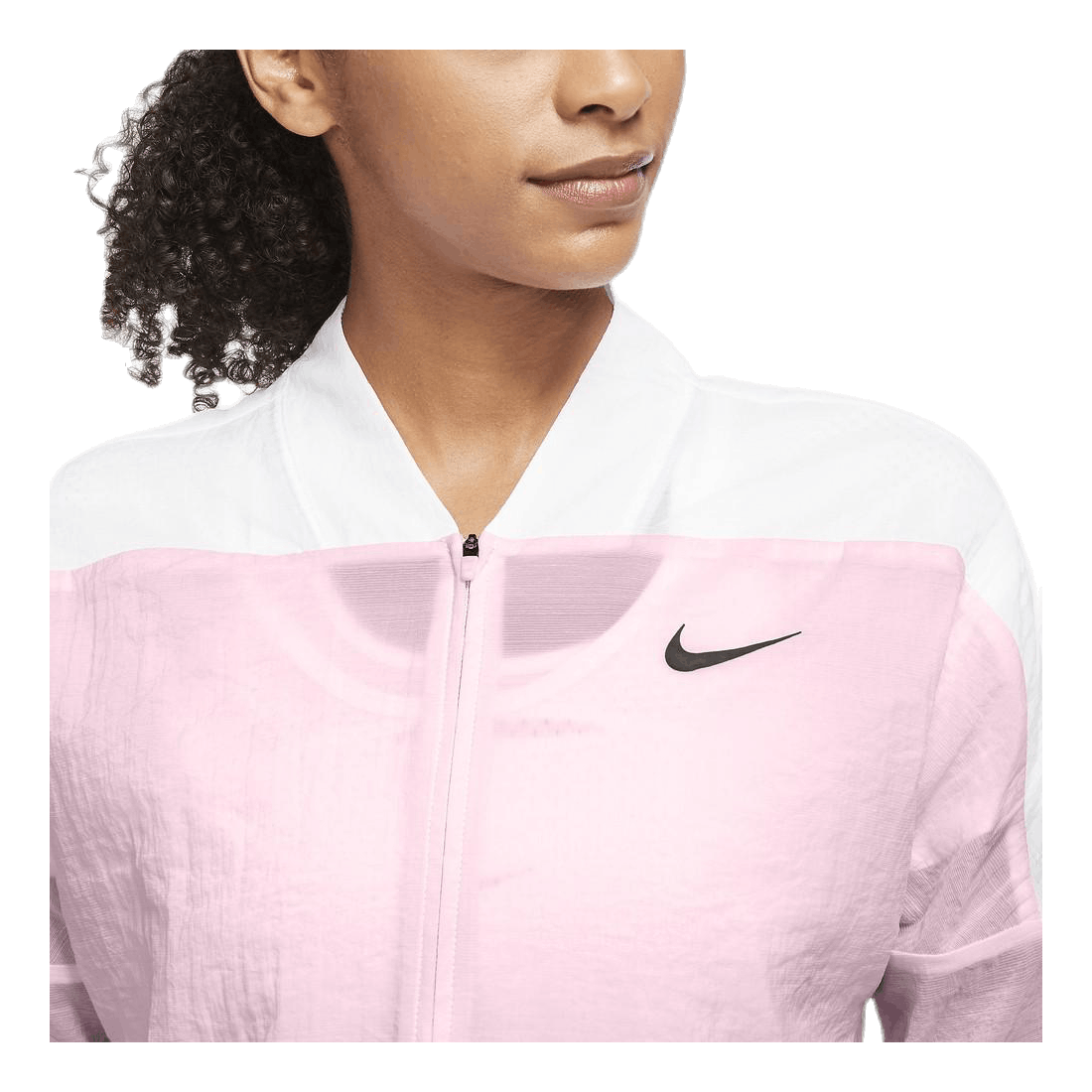 nike icon clash jacket pink