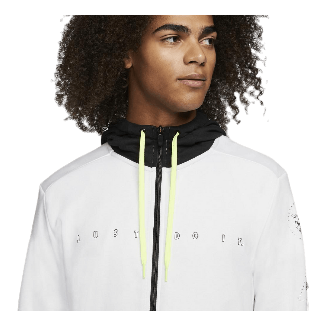 Dry Fleece Full-Zip Villians White/Black