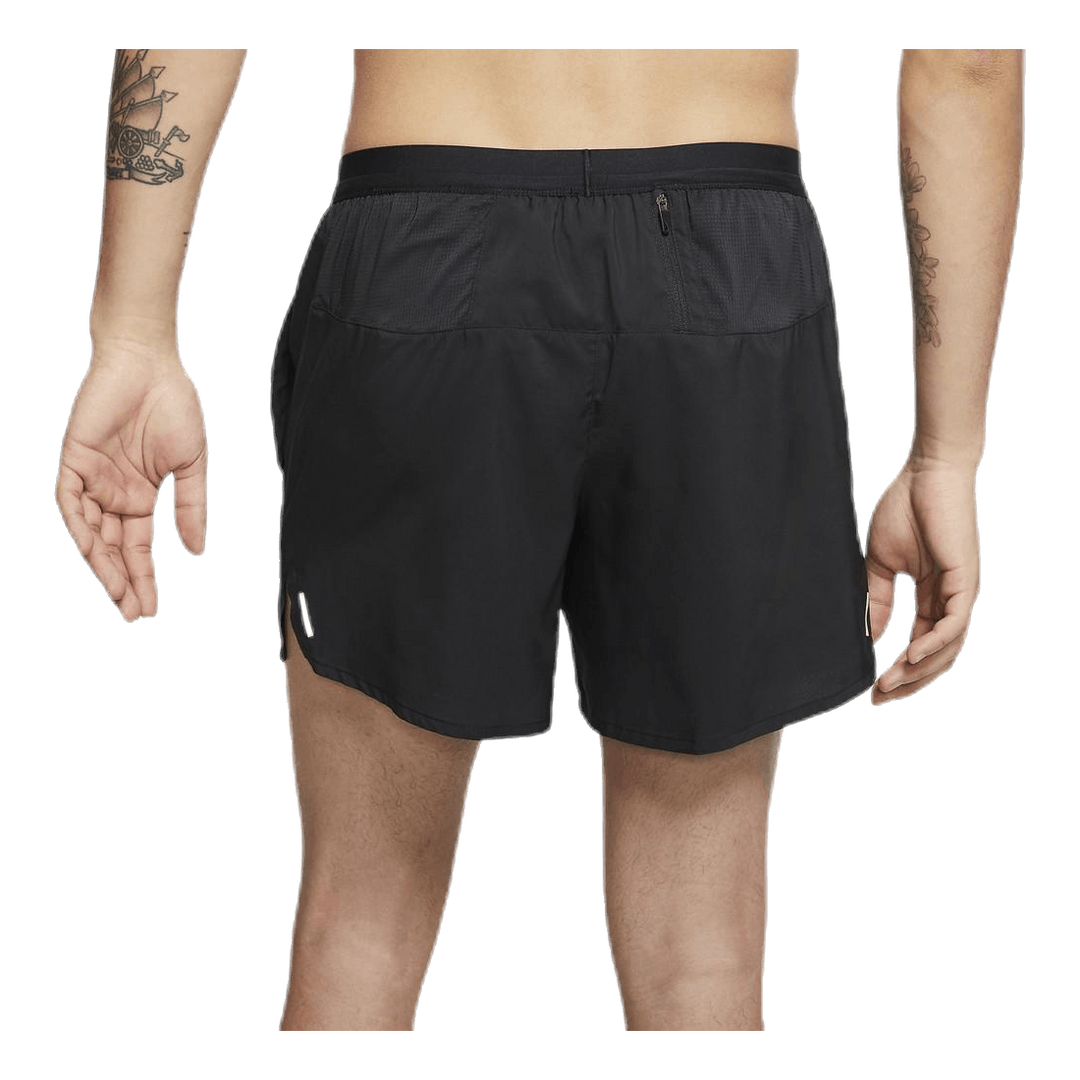 Flex Stride 5" Brief Short Black/Silver