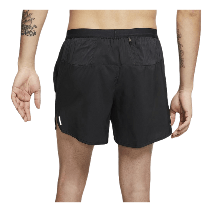 Flex Stride 5" Brief Short Black/Silver