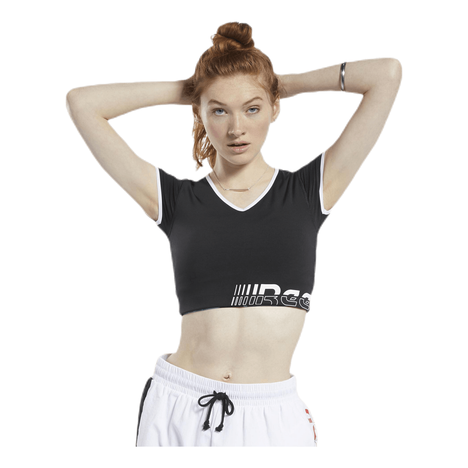 Reebok Wor Myt Bralette Tee Black Sportamore