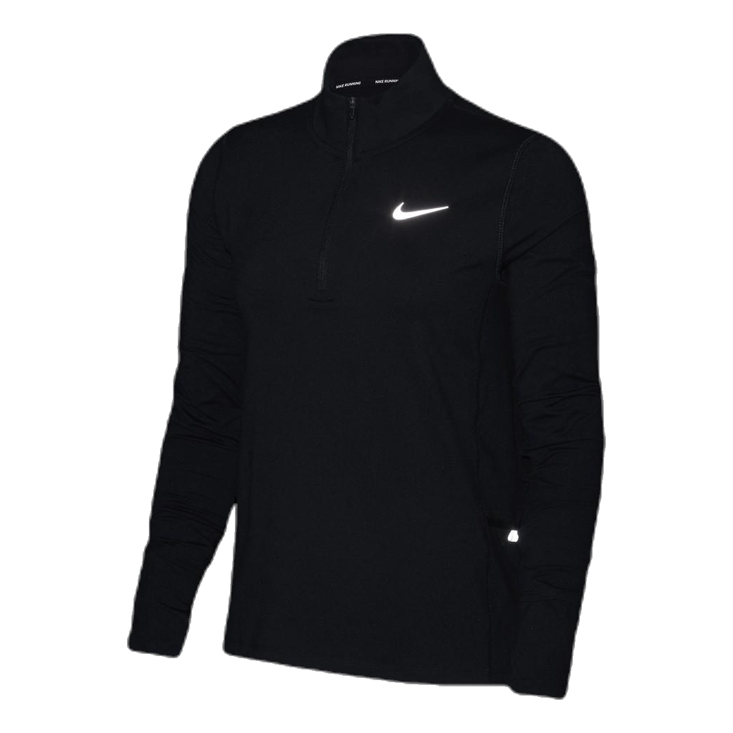 Nike Element Women s 1 2 Zip Running Top BLACK REFLECTIVE SILV Sportamore