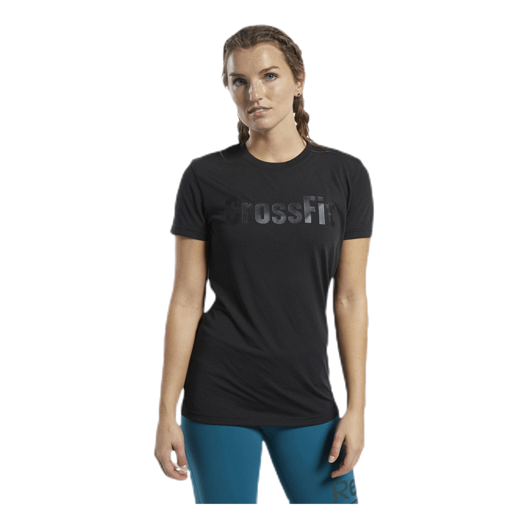 Reebok CrossFit Read Tee Black Sportamore