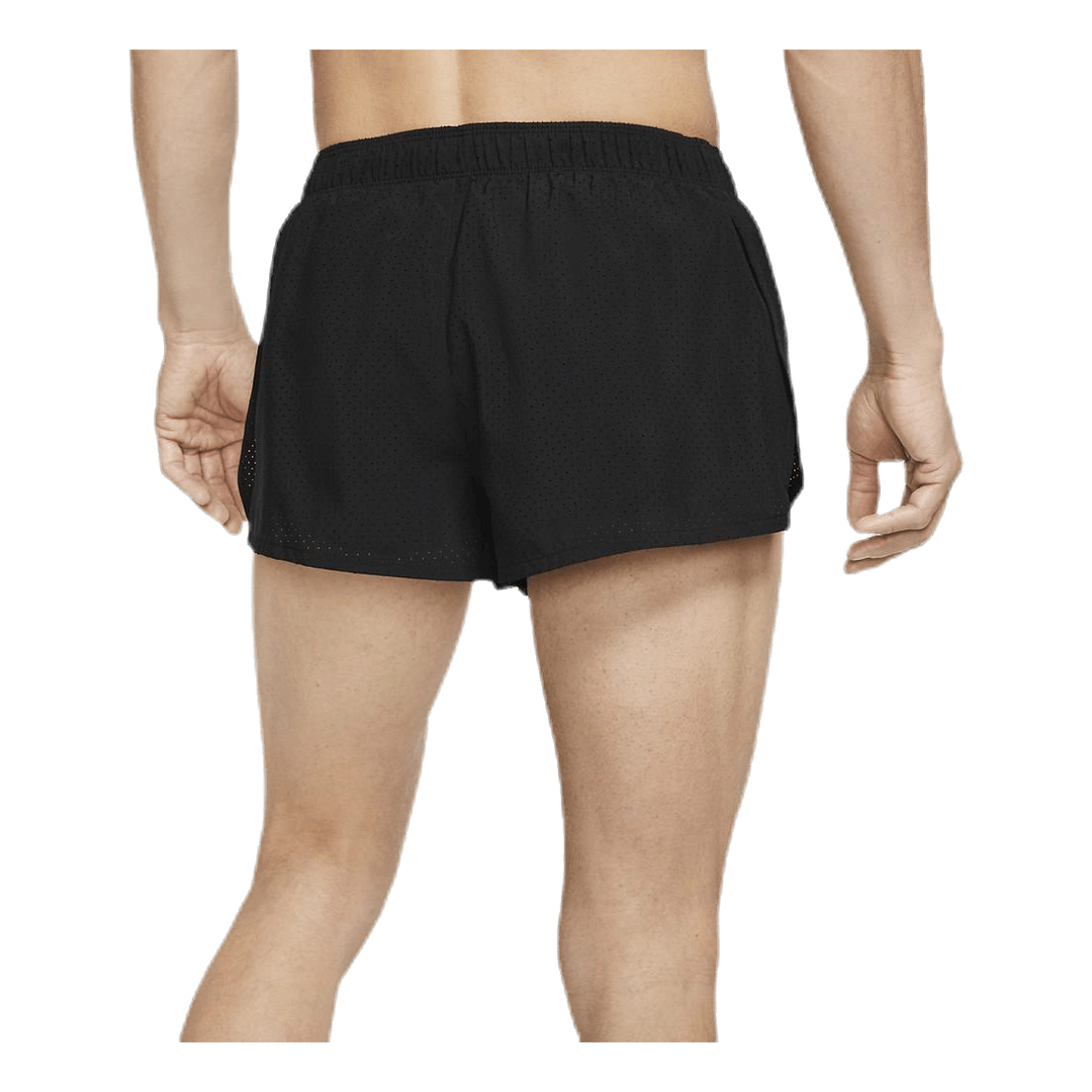 Fast Men's 2" Running Shorts BLACK/REFLECTIVE SILV