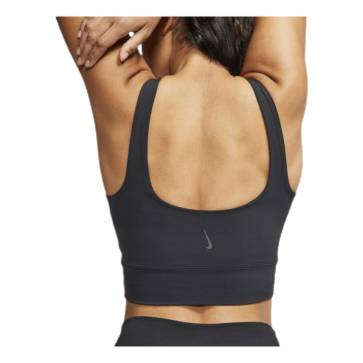 Nike Yoga Luxe Crop Top Black/Grey