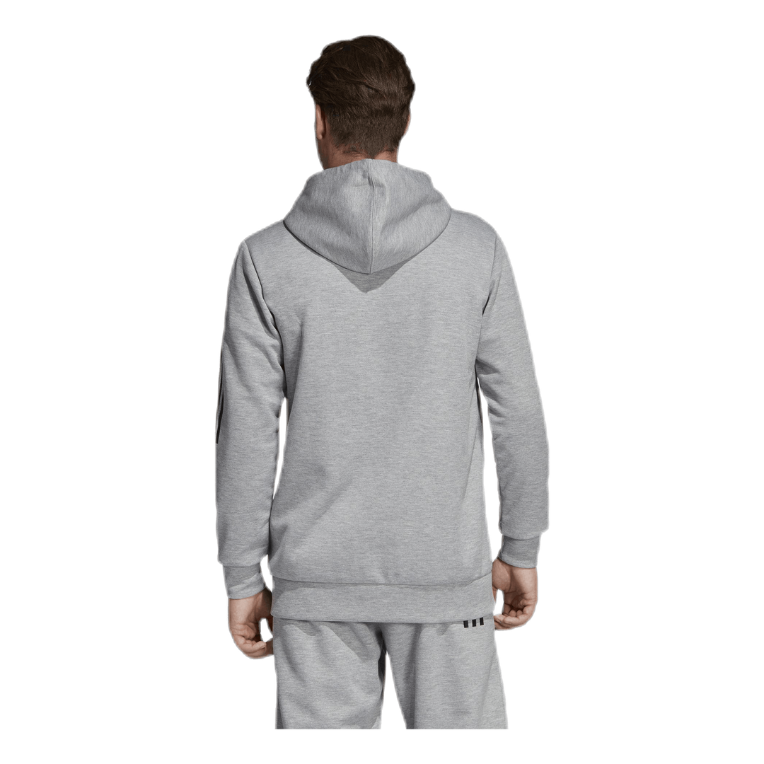 Sid Full Zip Hood Grey