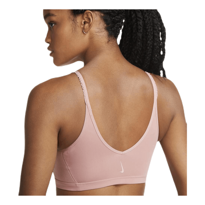 Indy Luxe Yoga Bra Novelty Pink/Beige