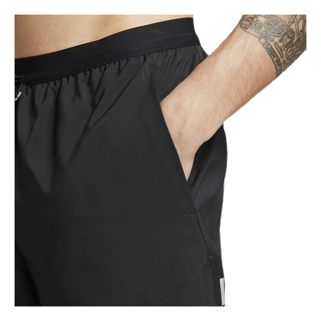 Flex Stride 5" Brief Short Black/Silver