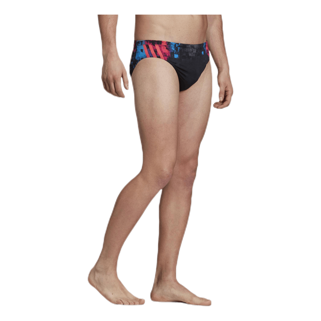 Pro 3-Stripes Swim Trunks Black