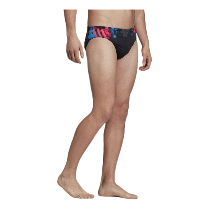 Pro 3-Stripes Swim Trunks Black