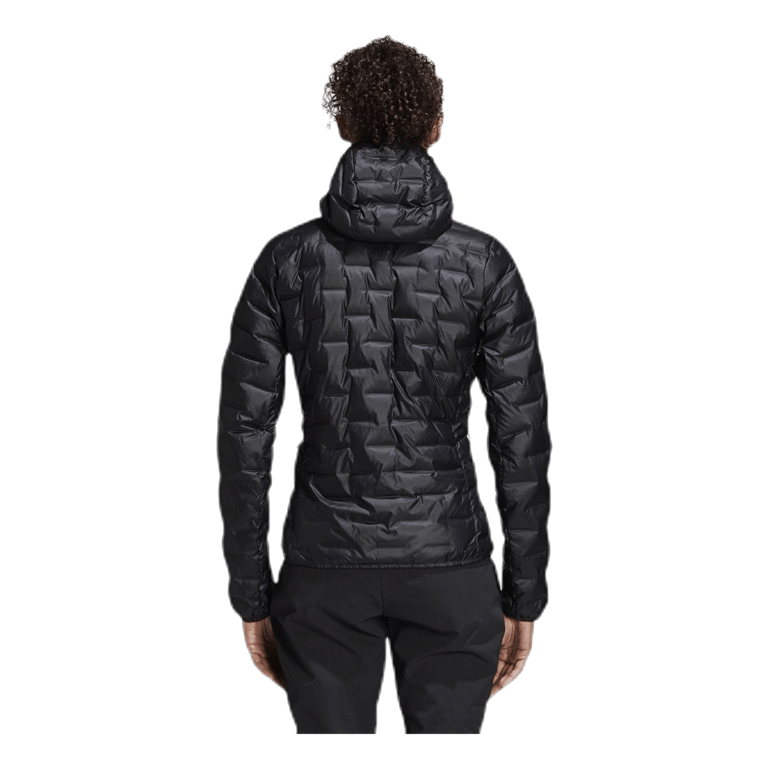 adidas Terrex Lite Down Hooded Jacket Black –