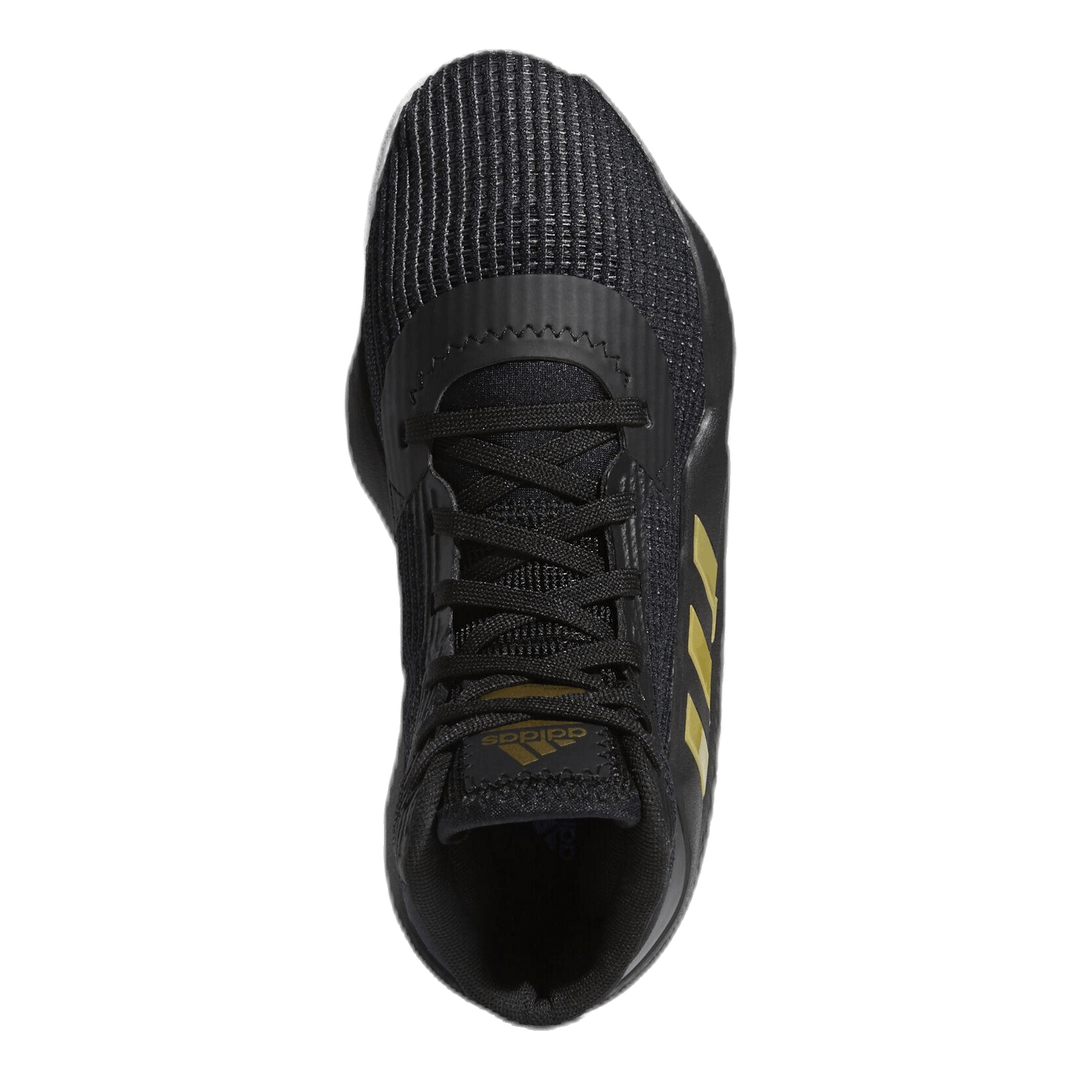 Adidas pro bounce sales white and gold