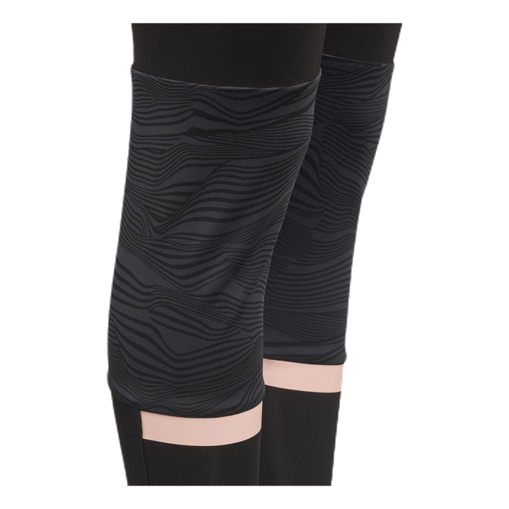 Girls Training Tights Pink/Black