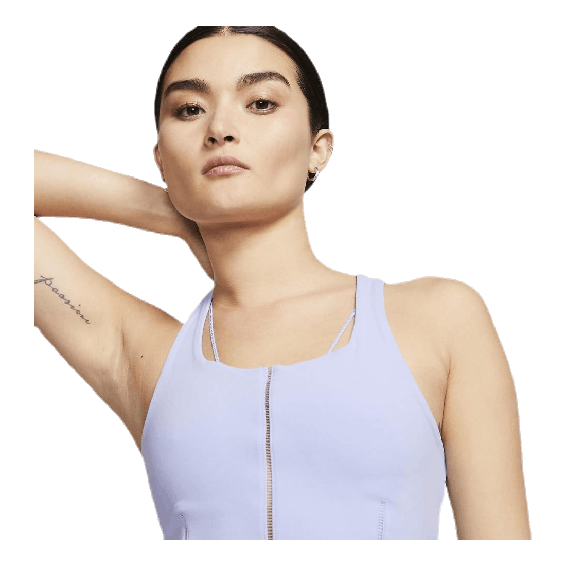 nike women's yoga infinalon crop tank top