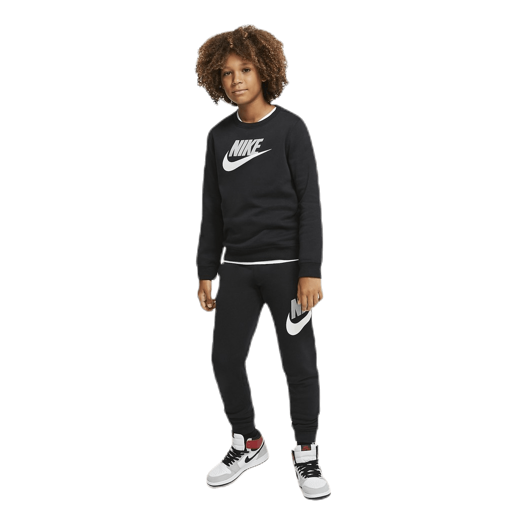 Sportswear Club Fleece Big Kids' (Boys') Crew BLACK