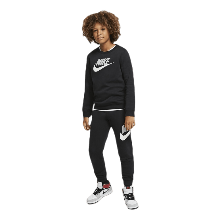 Sportswear Club Fleece Big Kids' (Boys') Crew BLACK