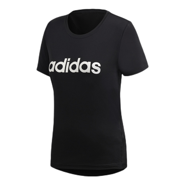 Women D2M Logo T-Shirt Black / Grey Six