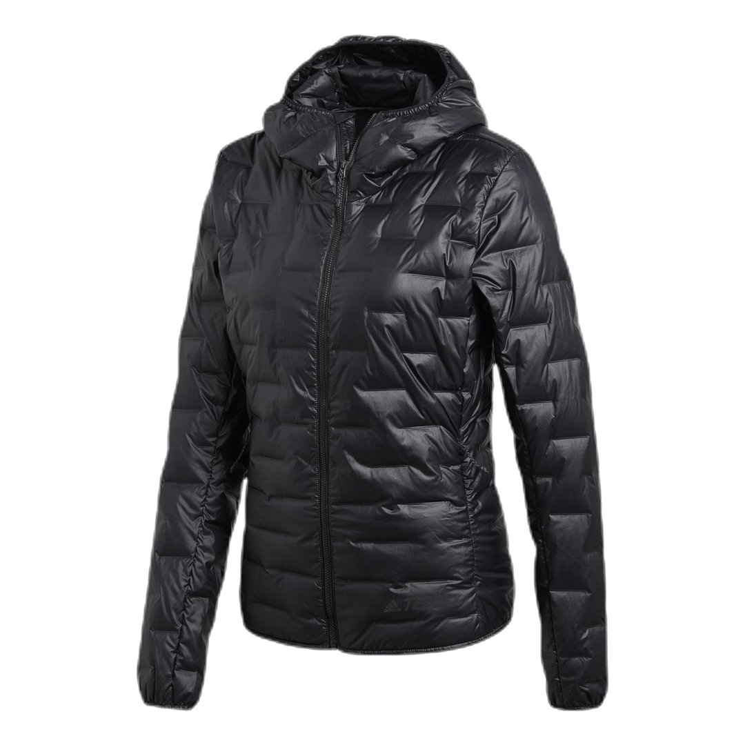 Terrex Lite Down Hooded Jacket Black