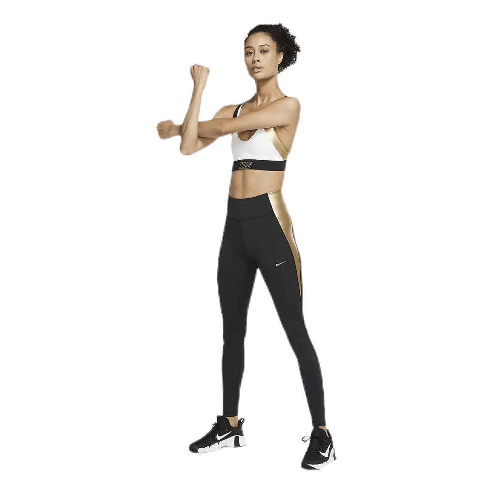 Nike leggings black and gold Clearance