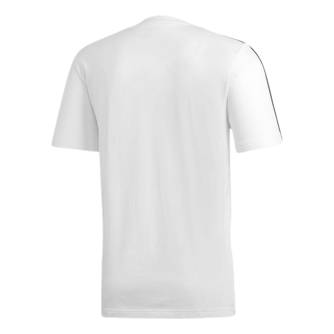 Essentials 3 Stripes T-Shirt White / Black